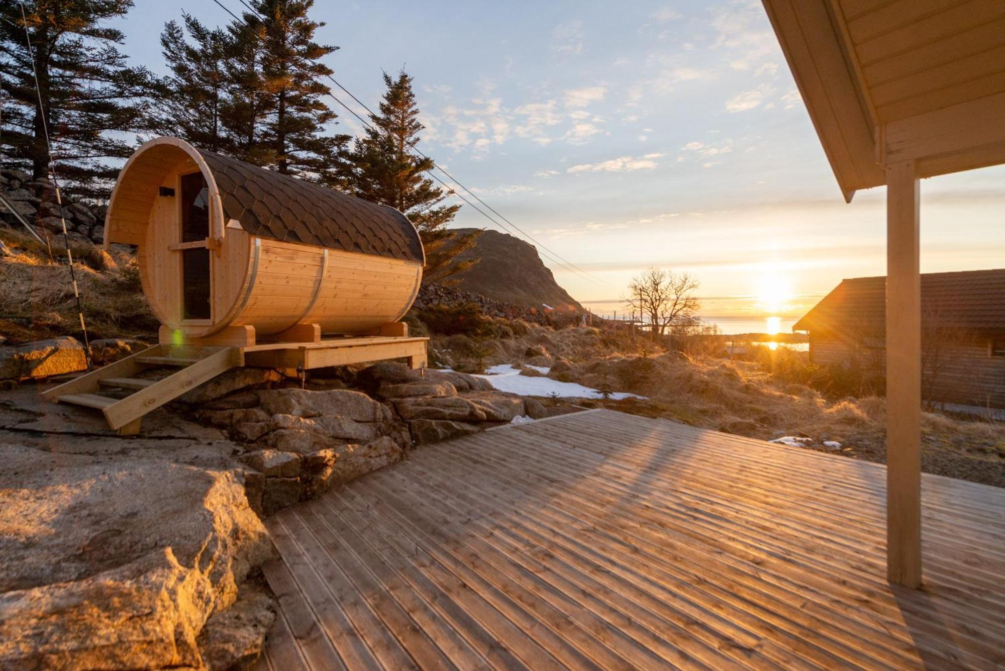 Haukland Beach Panorama Offersoya Extérieur photo
